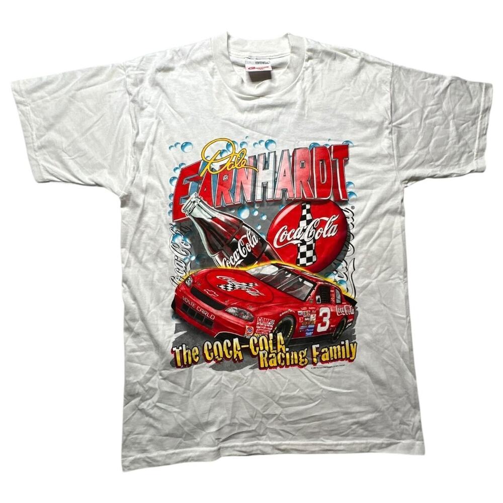 1996 Dale Earnhardt NASCAR Coca-Cola Racing T-shirt Size Large